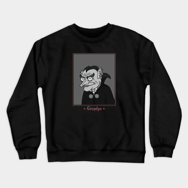 Grandpa Crewneck Sweatshirt by Gregg.M_Art